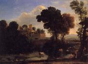 Claude Lorrain Italian Landscape oil
